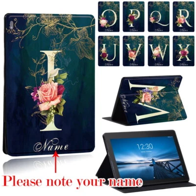 Personalised Custom Name Stand Case Cover For Lenovo Tab M10 10.1'/M10 Plus +Pen