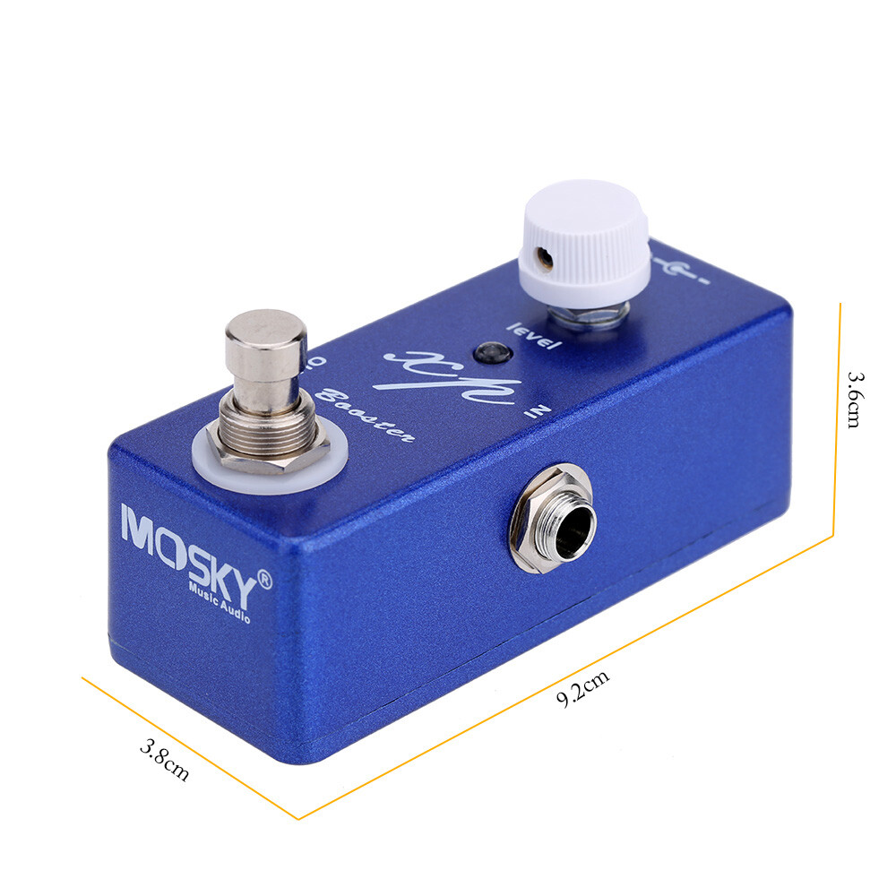 ■MOSKY XP BOOSTER エフェクター Mosky XP Booster Electric Guitar Effect Pedal Single Effect