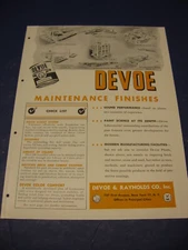 Devoe & Raynolds Co. Catalog Asbestos Roof Coating