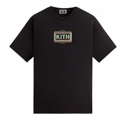 Kith Ornate Classic Logo Tee Black Size Small | eBay