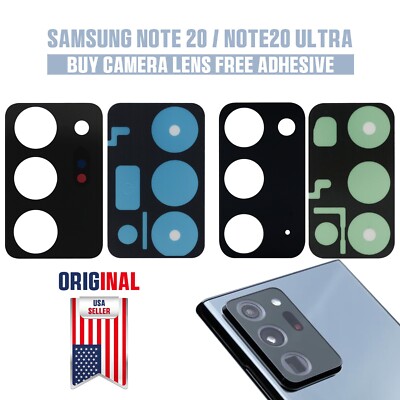 Rear Back Camera Lens Glass Replacement For Samsung Galaxy Note 20 / 20 Ultra 5G