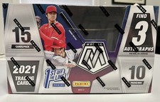 2021 FOTL Panini Mosaic Baseball First Off The Line Factory Sealed Hobby Box MLB