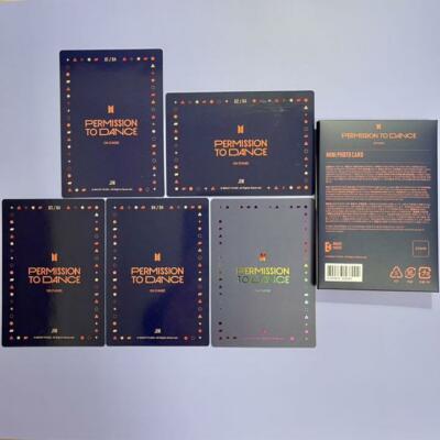 BTS JIN PTD PERMISSION TO DANCE On Stage SEOUL Mini Photo Card Set