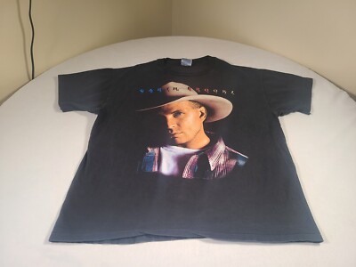 Vintage GARTH BROOKS Shirt Mens XL Fresh Horses Country