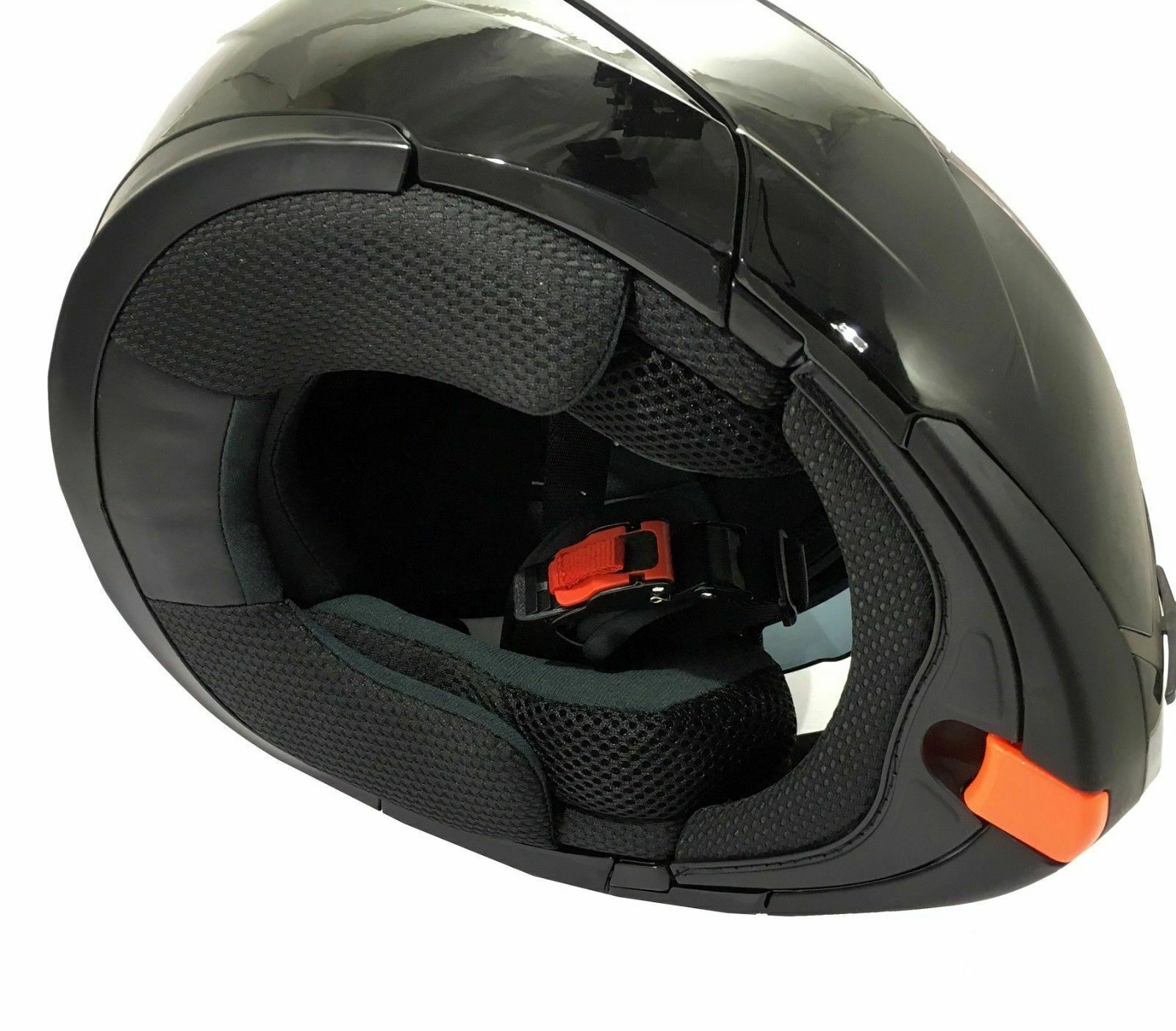 3GO E335 Flip Front Motorcycle Scooter Helmet Modular Sun Visor ECE