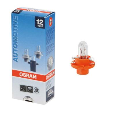 Osram 2473MFX6 Glühlampe Leiterplatten Lampe 12V BX8 4D 1,12W Sockel Glühbirne