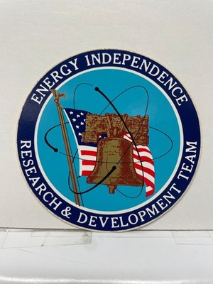 Energy Independence Research & Development Team Decal Sticker USA