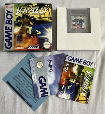 Nintendo V-Rally Championship Edition mit OVP Gameboy Classic DMG AVLP-NOE Modul