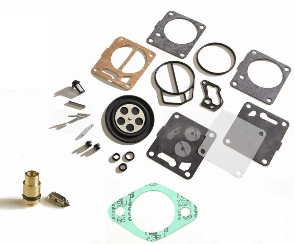 Sea Doo Genuino Mikuni Carb Kit de Reconstrucción Base Junta y Aguja Asiento GTS 97 98 Foto 2 de 2