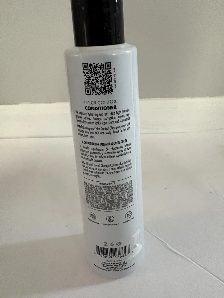 Peter Coppola Color Control Conditioner 12 fl oz For Color Treated Hair Keratin - Image 2 of 2