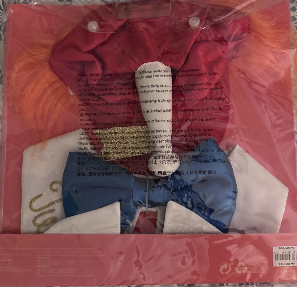 Disney Alicia País de las Maravillas Tweedledee Tweedledum Disfraz Halloween Conjunto de Accesorios Foto 2 de 4