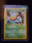 1999 pokemon base set 1st edition weedle