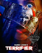 Bill Diamond Terrifier 3 Autographed 8x10