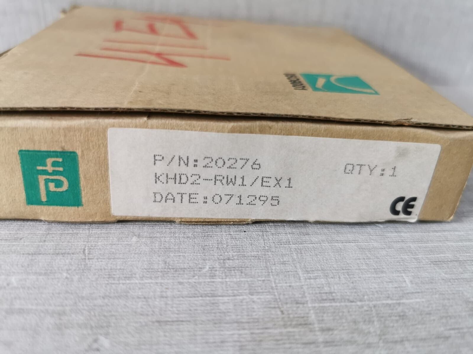 Pepperl+Fuchs 20276S PEPPERL+FUCHS KHD2-RW1/Ex1 TRANSFORMER ISOLATED BARRIER P/n.: 20276S 13