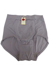 Vintage Lacy Purple Brief With Pocket Size S