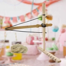  Drill Fire Starter Kit Natural Wooden Friction Make Fire Set Outdoor Fire Tools