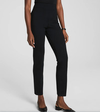 SPANX Super Smooth PerfectFit Ponte Slim Straight Pant Size XL Black Slimming