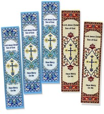 Marcadores de oración de Jesús - Señor Jesucristo, Hijo de Dios, ten piedad de mí 5 piezas