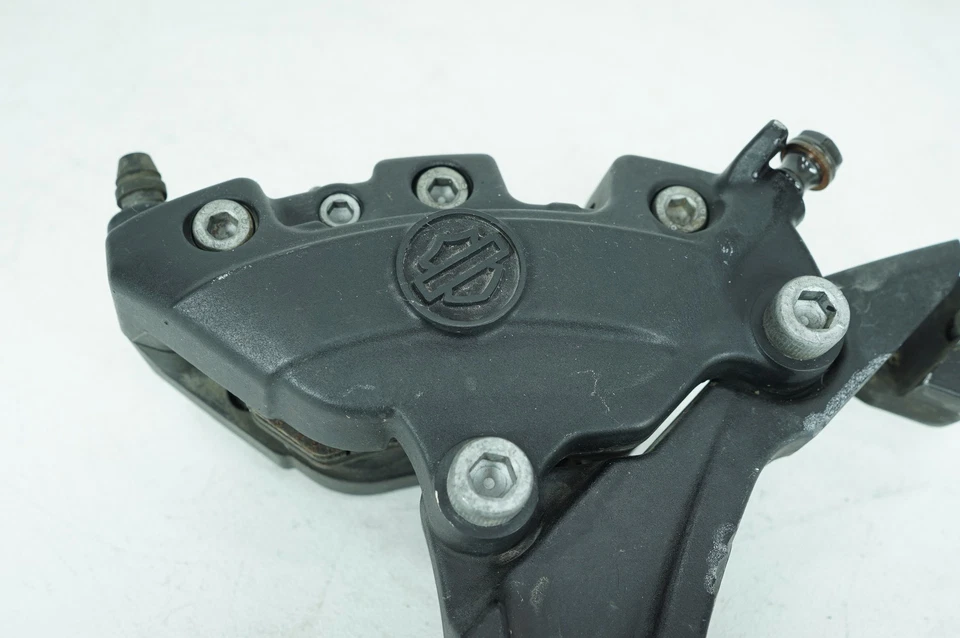 2012 Harley Touring Road Glide OEM Rear Back Brake Caliper w/ Bracket 44080-08C - Image 3 of 4