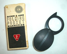 Bausch  Lomb Folding Pocket Magnifier 5X