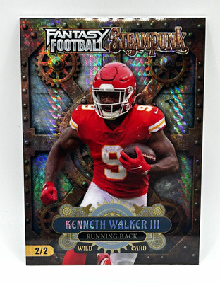2026 - (2/2)  Kenneth Walker III #FSPPL 06-KW - Steampunk - Super Bowl MVP