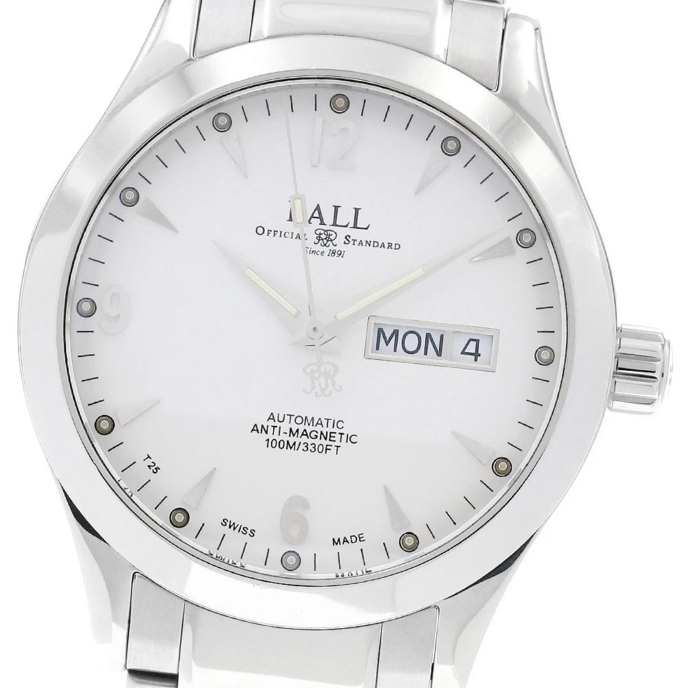 BALLWATCH Engineer II NM2026C Day date Silver Dial Automatic  display picture 2
