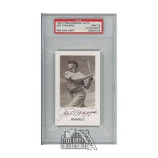 Joe DiMaggio Autographed 1993 Pinnacle Baseball Card - PSA 9 - PSA/DNA Auth