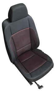 BMW 1er E81 Fahrersitz Stoff Network cranberry rot