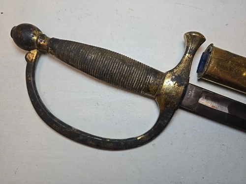 Horstmann Civil War Model 1840 Musicians NCO Sword w/Scabbard