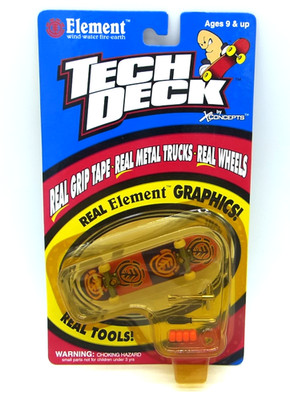 Tech  Deck Real Element Skateboard Fingerboard 3280 - Vintage  - NEU/OVP