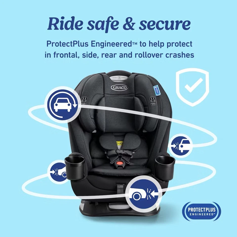 Asiento de coche convertible 3 en 1 Graco Triogrow Snuglock, Warren Foto 4 de 4