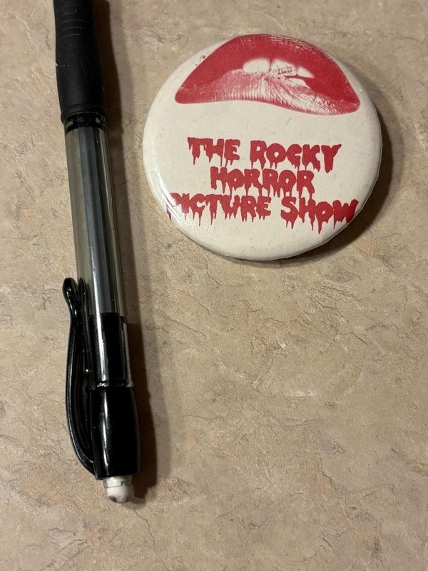 Vintage Rocky Horror Picture Show Pin Back New Condition  SKU#38617