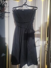 womans size 4 Laundry by Shelli Segal strapless black dress