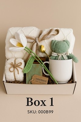   Cheer Up Gift Box   Handmade Spa Recovery Set for Women | Candle, Soap & Croc