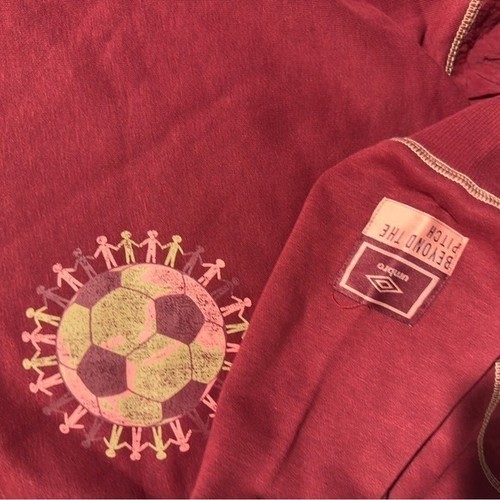 Umbro Jugend roter Fußball Pullover | Neu mit Etikett | Jugend L - Bild 6 von 7