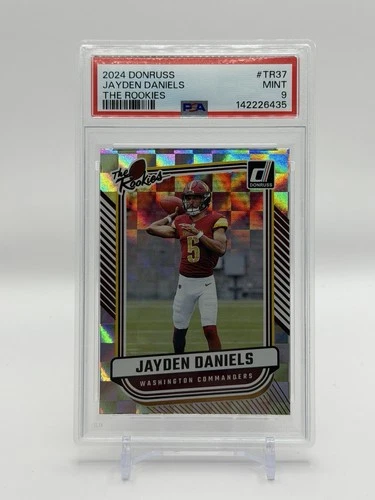 2024 Donruss Jayden Daniels The Rookies #TR37 PSA 9