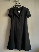 CHANEL Made In France Silk 100 Here Mark Button Dress Gilet
