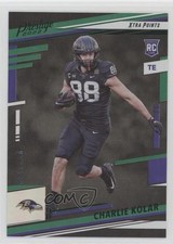 2022 Panini Prestige Rookies Xtra Points Premium Green /249 Charlie Kolar 0it8
