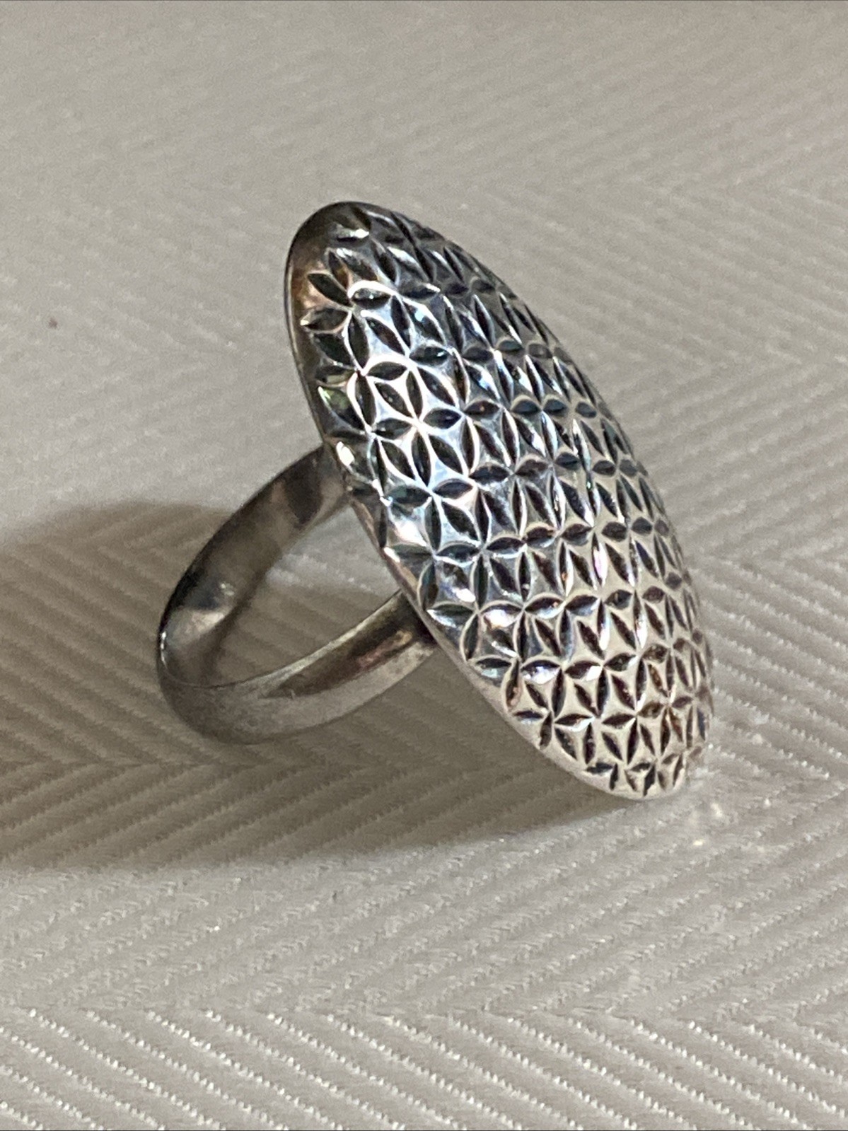 Designer Signed Beautiful Solid Sterling Silver D… - image 5