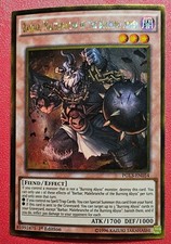 1x Yu-Gi-Oh! Barbar, Malebranche Of The Burning Abyss - PGL3-EN054 - Gold-1st-NM