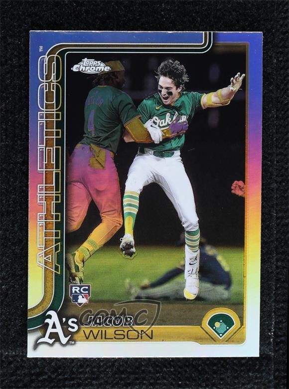 2025 Topps Chrome Image Variation SP Image Variation Jacob Wilson #96 v9t