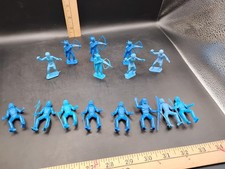 Vintage Lot Of Western Playset MPC Indians