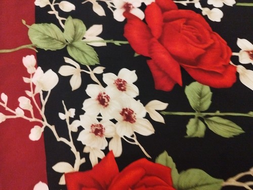 ⭐⭐⭐Valentino foulard stola sciarpa Lunghissima scialli fiori In Seta Pura Rose - Foto 4 di 10