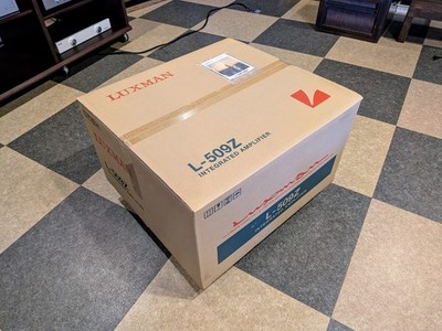 Luxman L-509Z Monitoring Amp JP 100V w/LVYUAN 3000W Step-Up Unit New