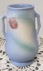 New ListingVtg Hull Pottery 1938 Blue Pinecone 6 1/2 Inch Vase