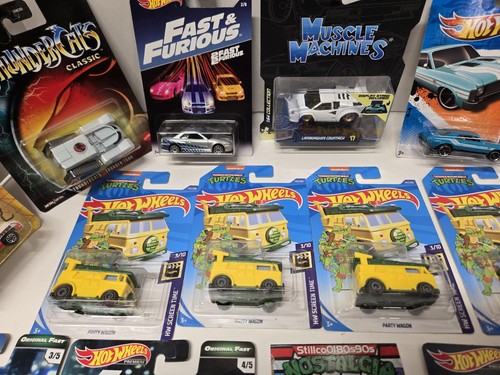 Hot Wheels Lot Fast & Furious,TMNT,BTTF,Muscle Machines,Thundercats,Matchbox - Picture 6 of 17
