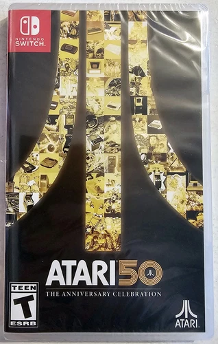 ATARI 50 THE ANNIVERSARY CELEBRATION NINTENDO SWITCH BRAND NEW FAST SHIPPING