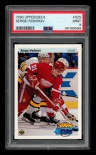 1990-91 Upper Deck: #525 Sergei Fedorov PSA 9 MINT