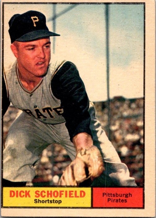 1961 Topps - Dick Schofield #453 Pittsburgh Pirates