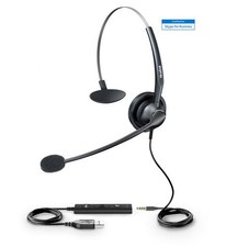 Yealink UH33 Wideband Usb Headset For Ip Phones